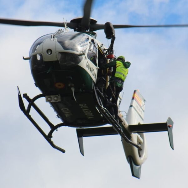 La Guardia Civil estrena helicóptero en Asturias