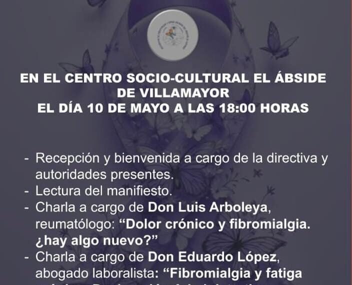 Información y charlas en el oriente por el Día de la Fibromialgia