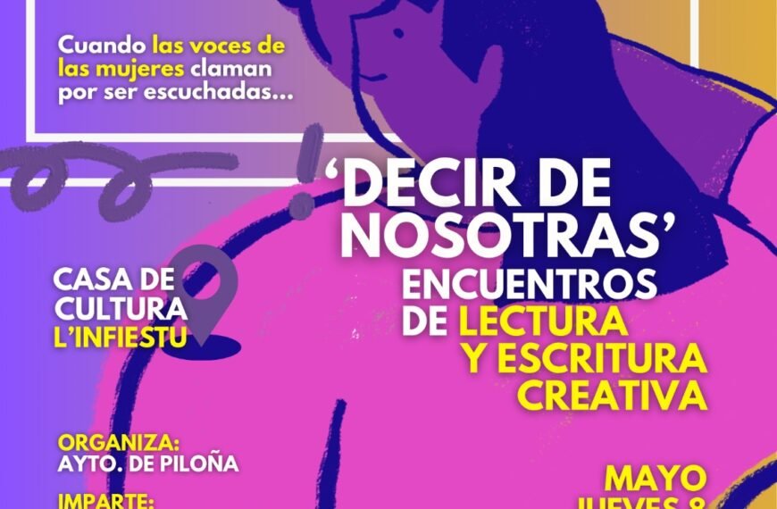 Encuentros de lectura y escritura creativa en Piloña con Adrián O. Lozano