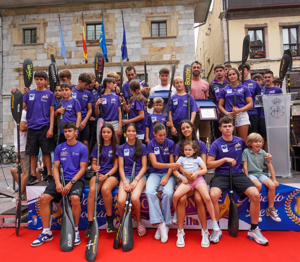 Honores en Ribadesella para los campeones Walter Bouzán y Alberto Llera