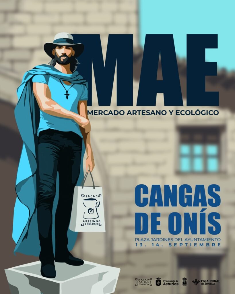El Mercado Artesano y Ecológico vuelve a Cangas de Onís el 13 y 14 de septiembre