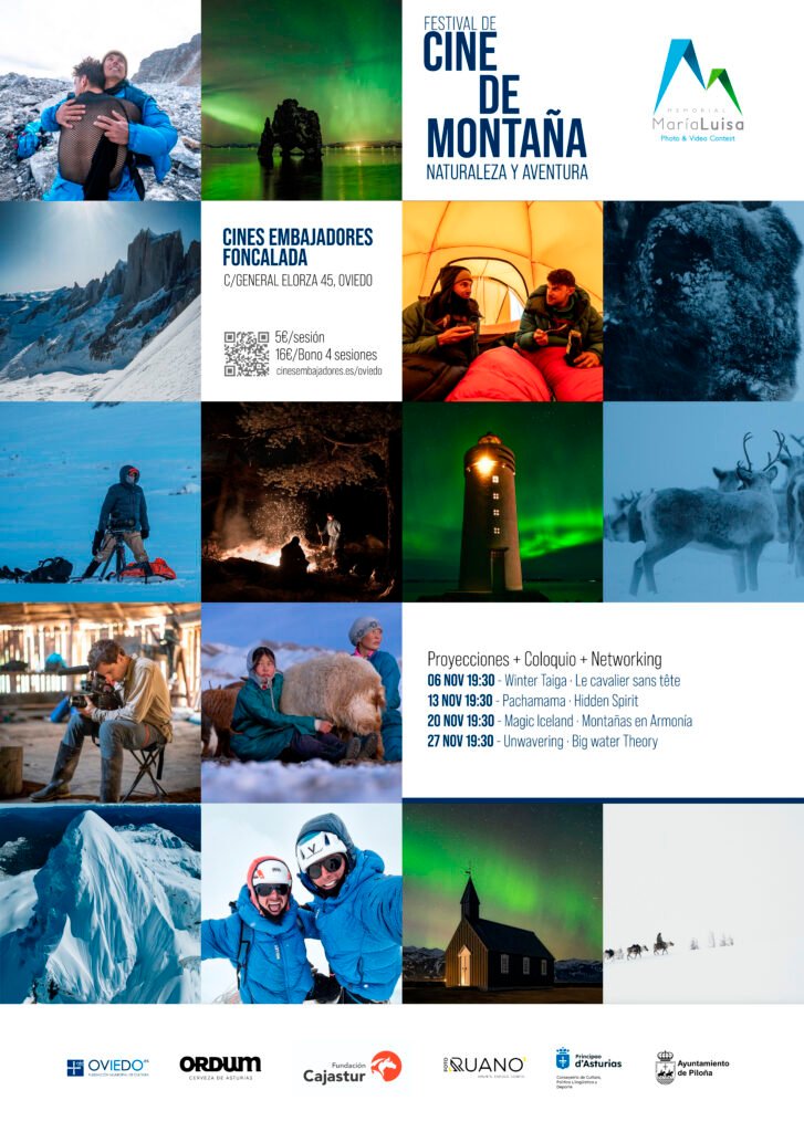 Exploración, alpinismo y cine documental: así será el Festival Memorial María Luisa 2025 en Oviedo
