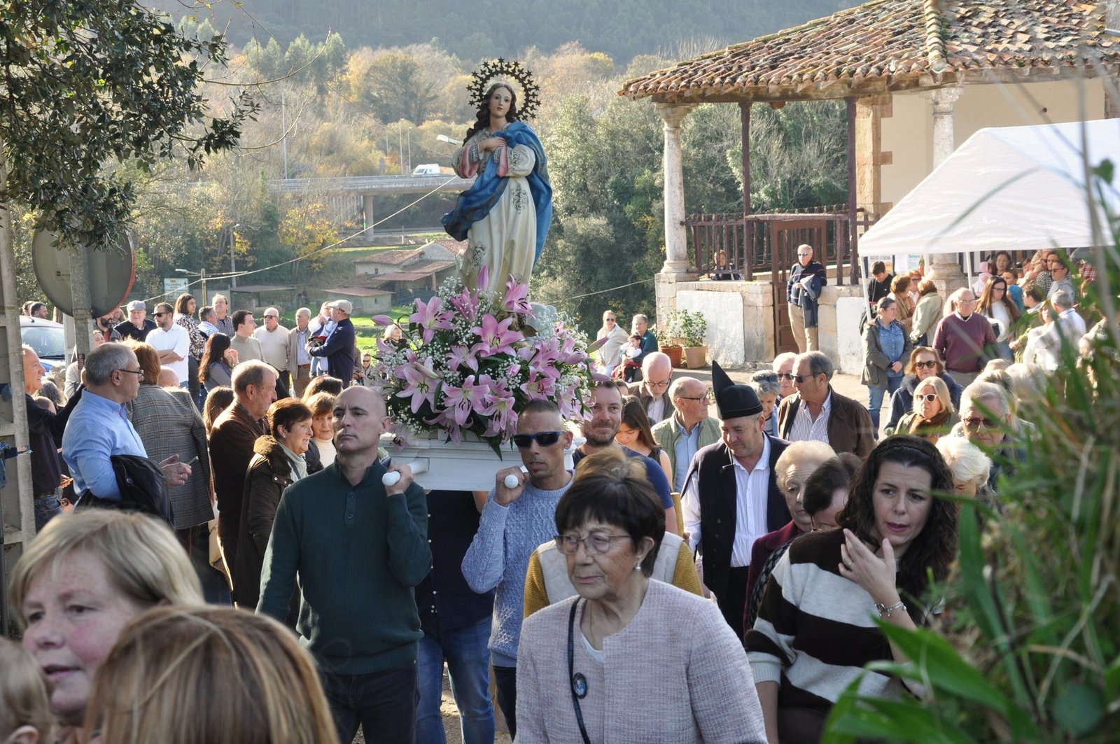 La Inmaculada Concepción brilla en Piñeres de Pría
