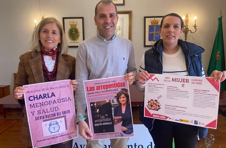 Cangas de Onís conmemora el 8M con un ‘Mes de la Mujer’ centrado en la salud, la cultura y el reconocimiento a las vecinas