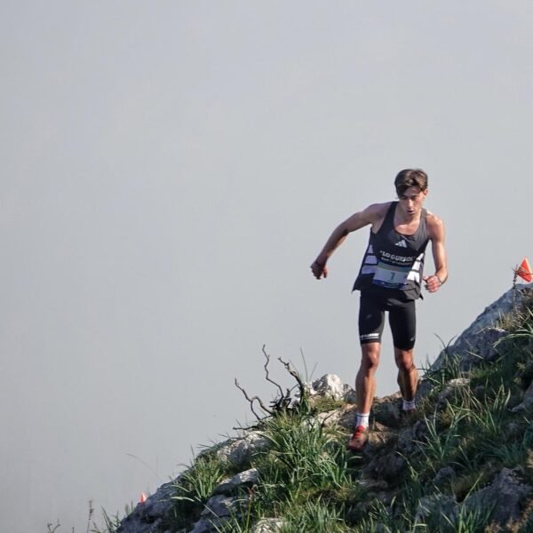 Diego Menéndez bate el récord de la Subida al Picu Pienzu