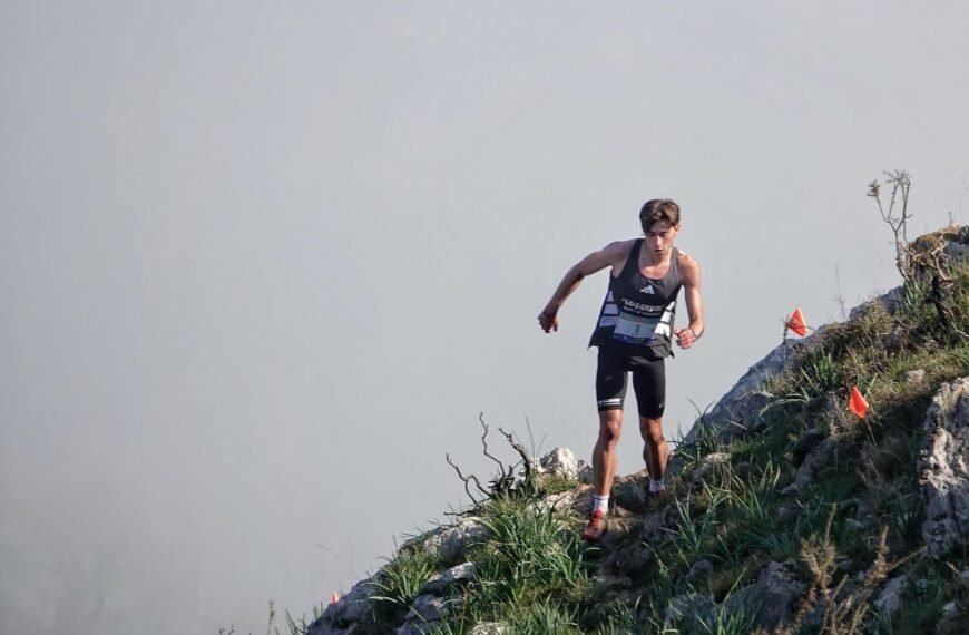 Diego Menéndez bate el récord de la Subida al Picu Pienzu