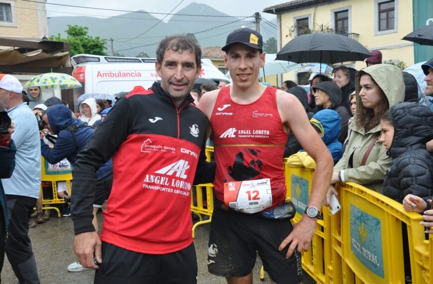 Víctor Álvarez y Fámita Sanmartín vencen en el Trail de Cuera