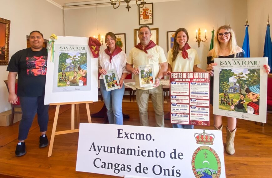 Ya huele a San Antoniu en Cangas de Onís: todo el programa de las fiestas de 2026