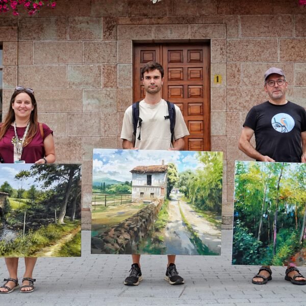 Los caminos de Parres inspiran el XXI Certamen de Pintura Villa de Arriondas