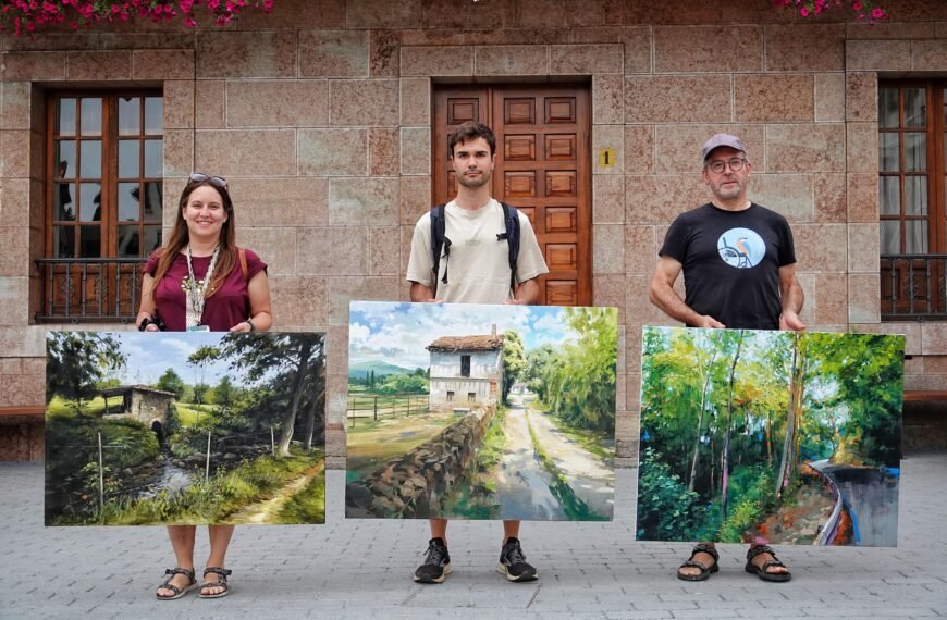 Los caminos de Parres inspiran el XXI Certamen de Pintura Villa de Arriondas