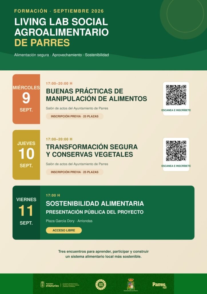 Parres quiere transformar la alimentación: arranca el Living Lab Social Agroalimentario